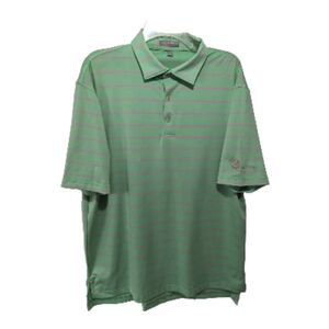 Peter Millar Summer Comfort Golf Polo Shirt L With Sleeve Logo Point Woods
